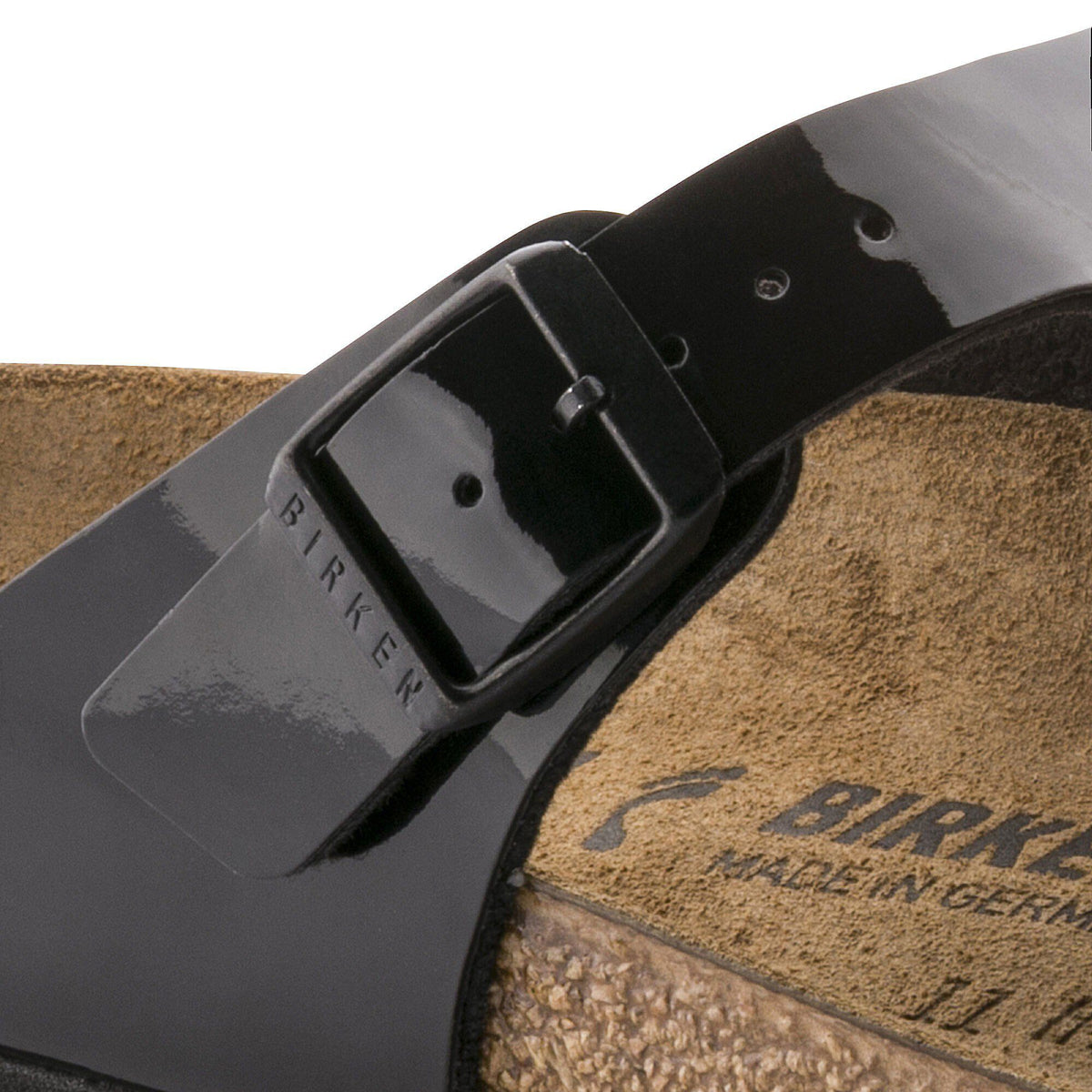 Gizeh Birko-Flor Patent in Color Black Patent | Birkenstock