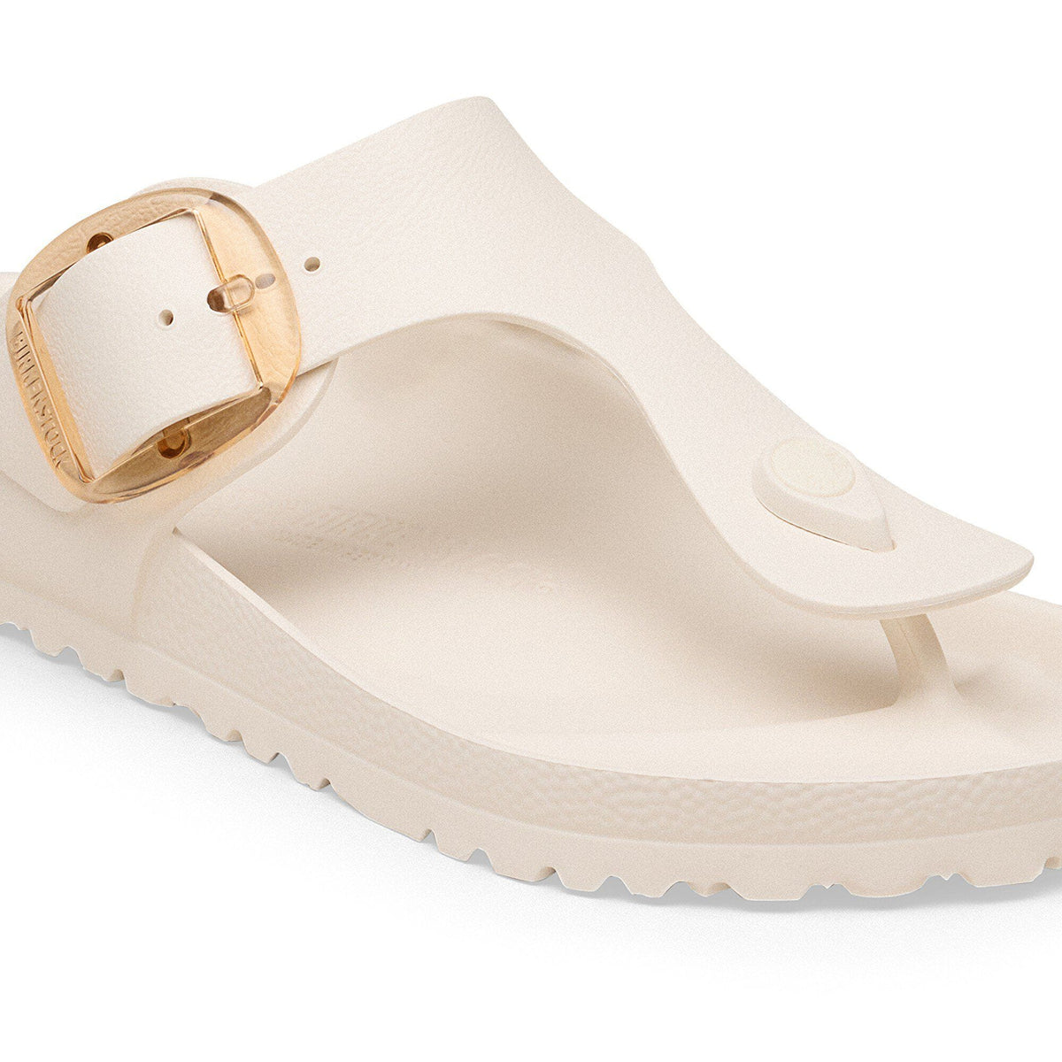 Gizeh Big Buckle EVA in Color Eggshell | Birkenstock