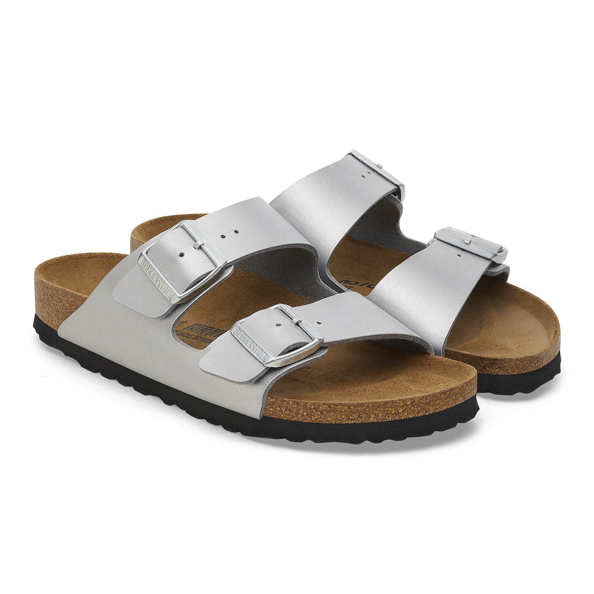 Arizona Birko-Flor in Color Silver | Birkenstock