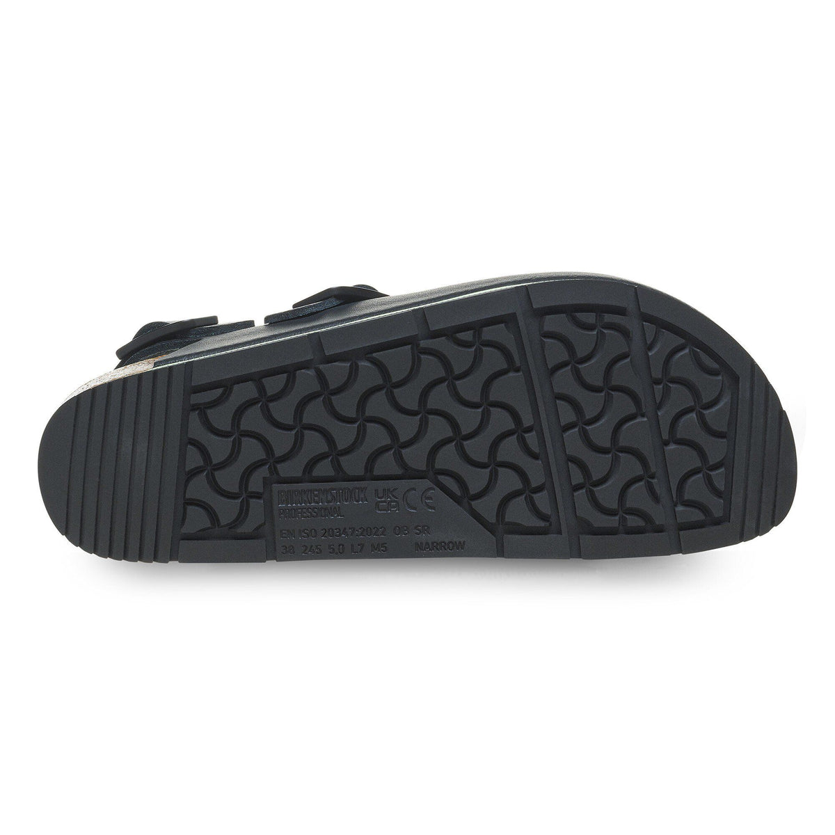 Tokio Pro Natural Coated Leather in Color Black | Birkenstock