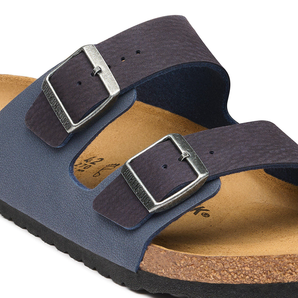 Arizona Mixed Synthetic Material in Color Indigo Blue/New Navy | Birkenstock