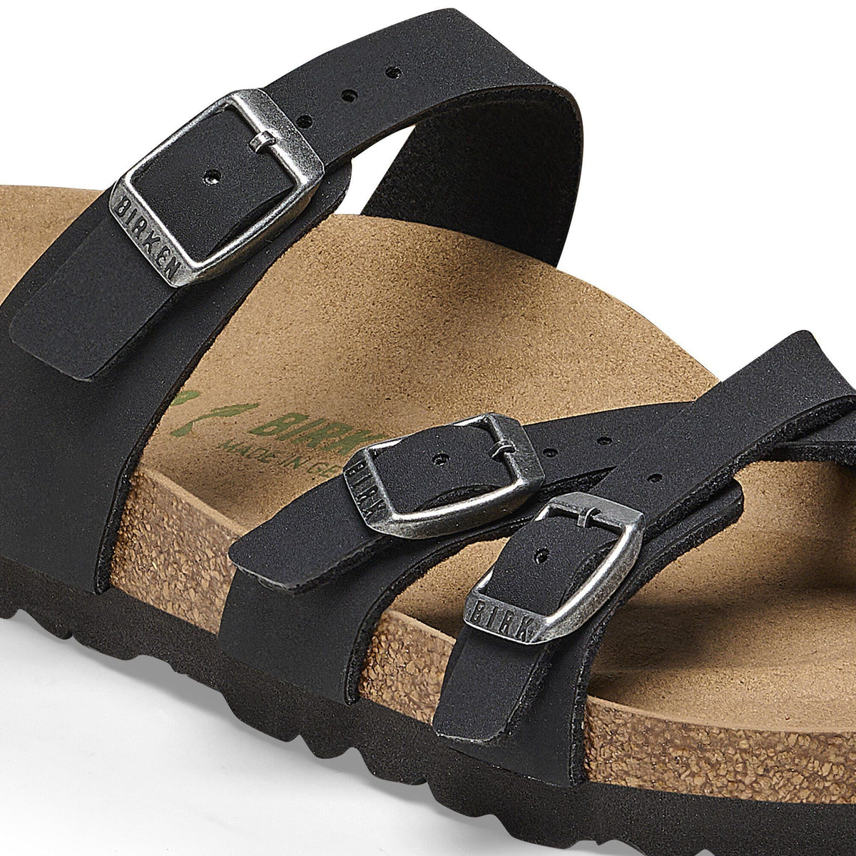Franca Vegan Birkibuc in Color Black | Birkenstock