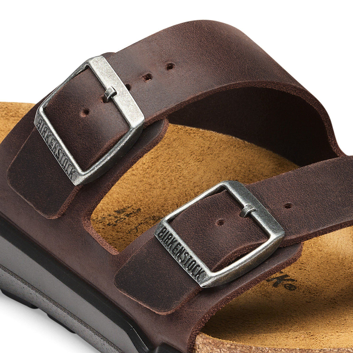 Arizona Crosstown Men Oiled Leather in Color Habana | Birkenstock