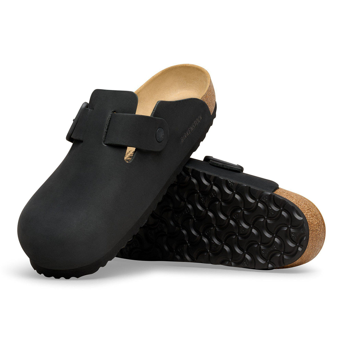 Boston Wire Buckle Nubuck Leather in Color Black | Birkenstock