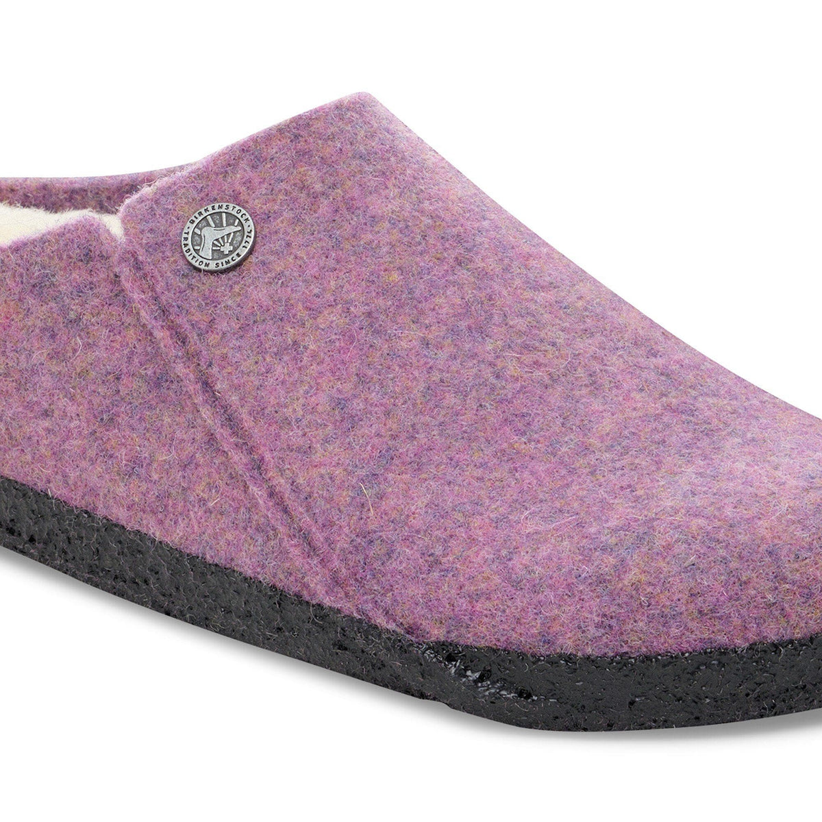 Zermatt Shearling Felt in Color Mauve | Birkenstock