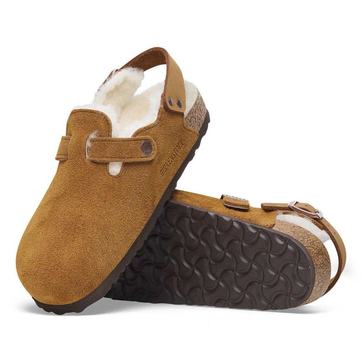 Tokio Shearling Suede Leather in Color Mink | Birkenstock