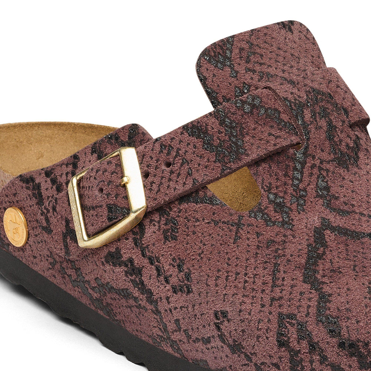 Boston Suede Leather in Color Snake Pepper | Birkenstock