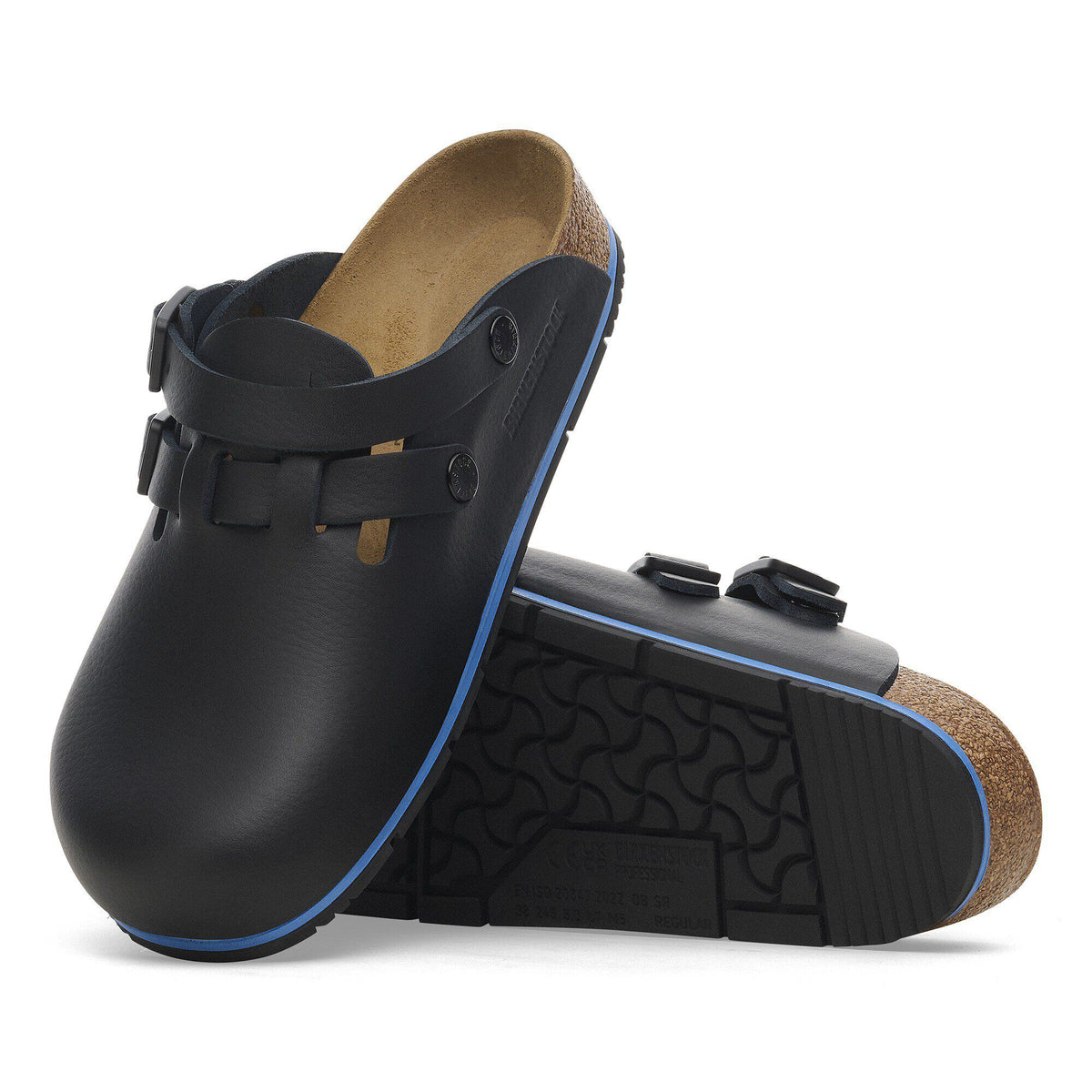 Kay PRO Natural Coated Leather in Color Black | Birkenstock