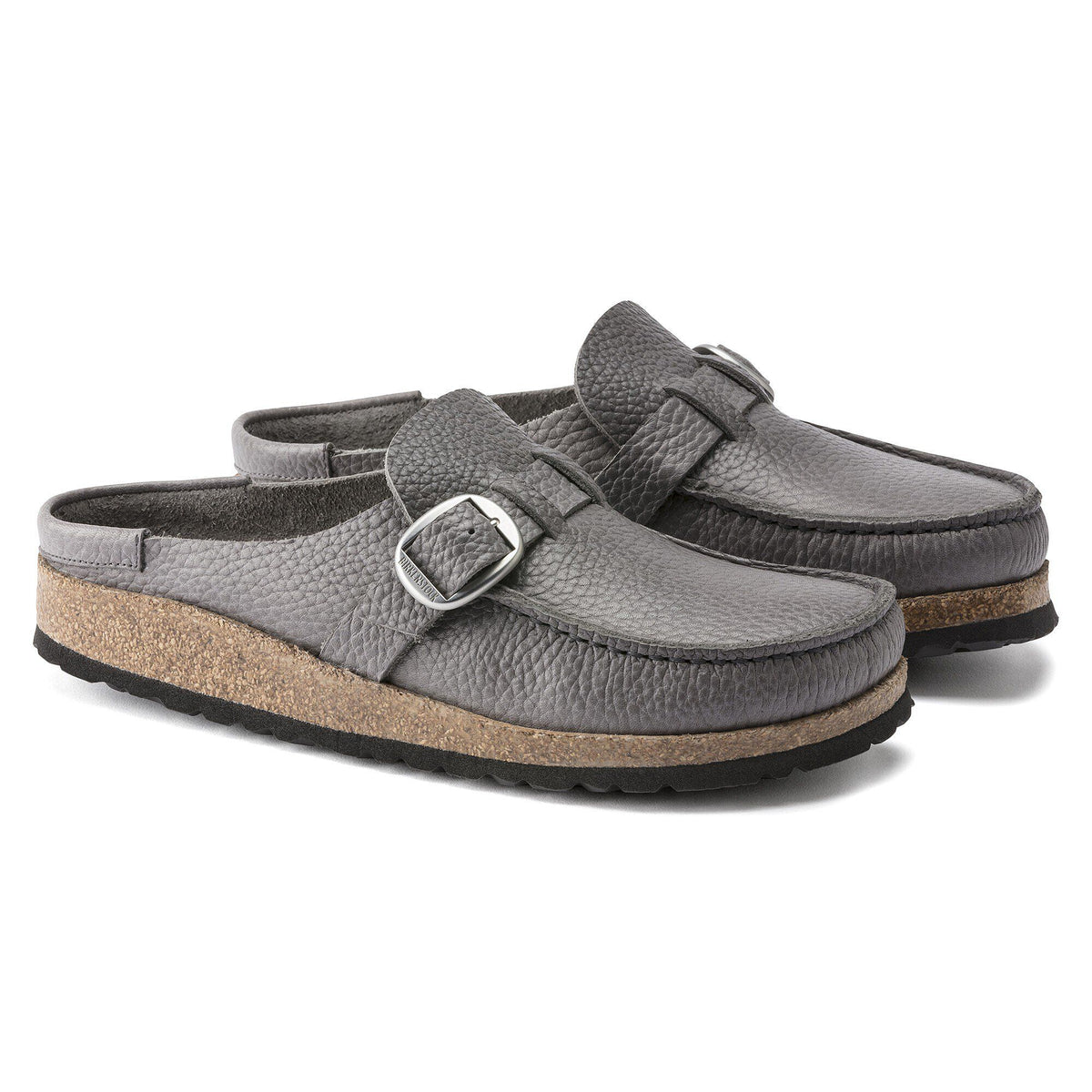 Buckley Natural Leather in Color Gray | Birkenstock