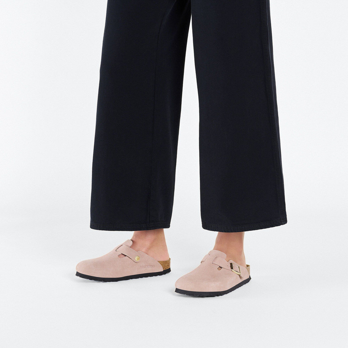 Boston Suede Leather in Color Light Rose | Birkenstock
