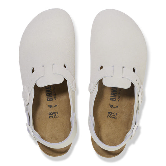 Tokio Suede Leather in Color Antique White | Birkenstock