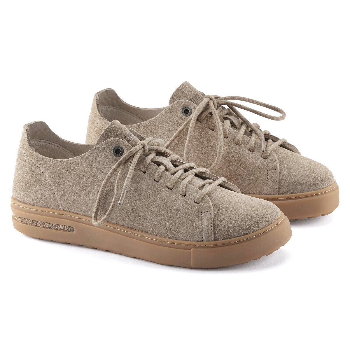Bend Low Decon Nubuck Leather in Color Gray Taupe | Birkenstock
