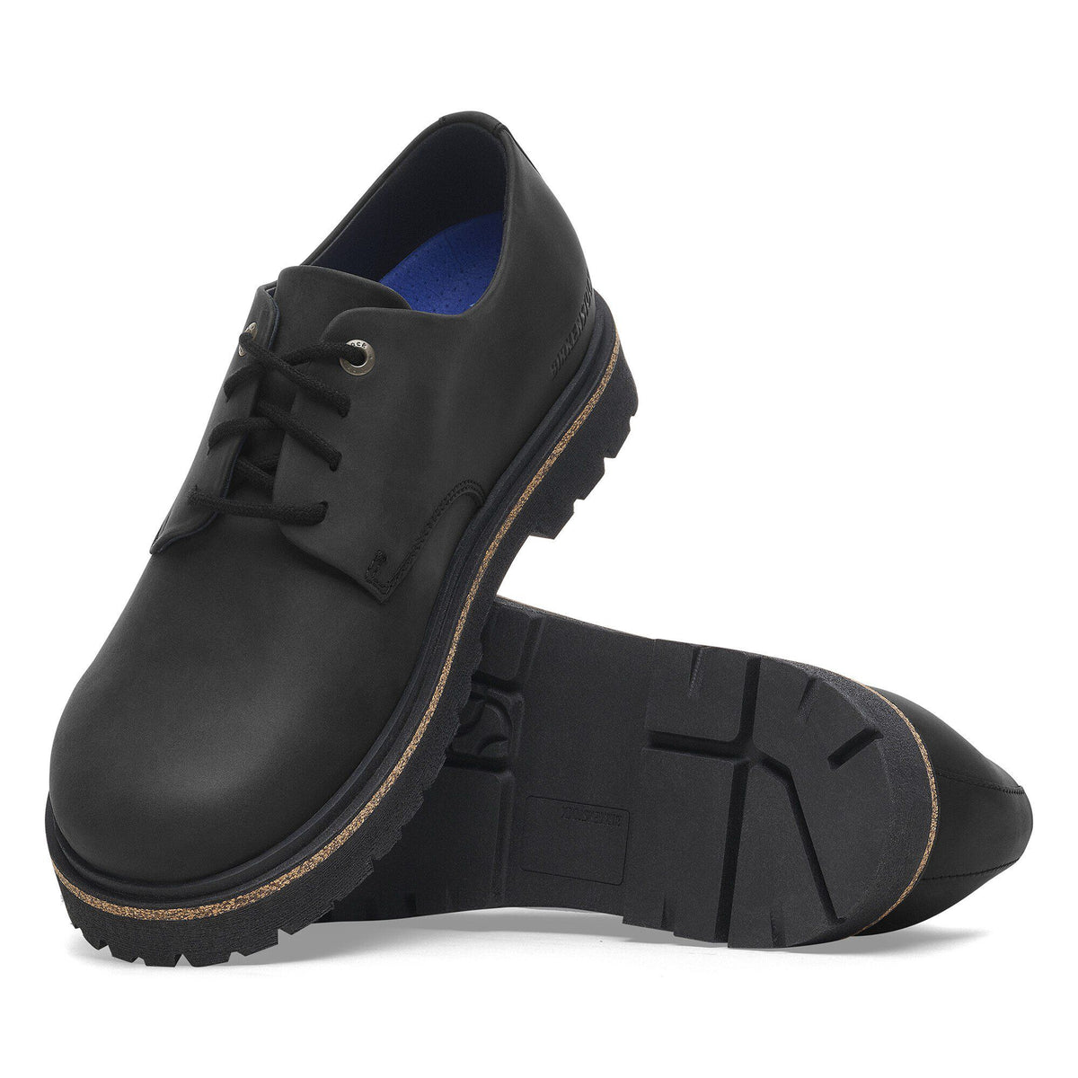 Highwood Lace Low Leather in Color Black | Birkenstock