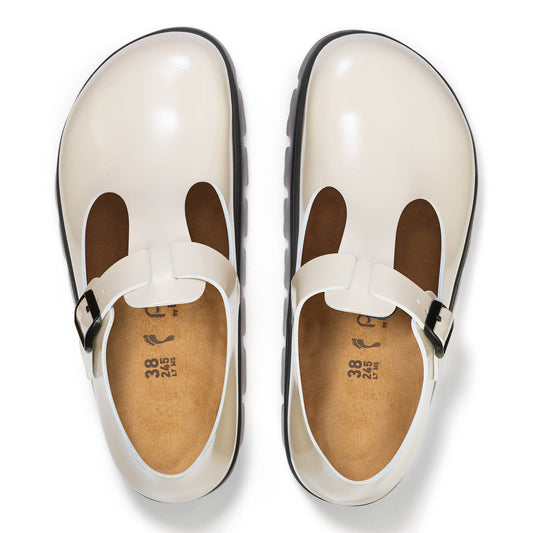 Paris Chunky Leather in Color Oyster | Birkenstock