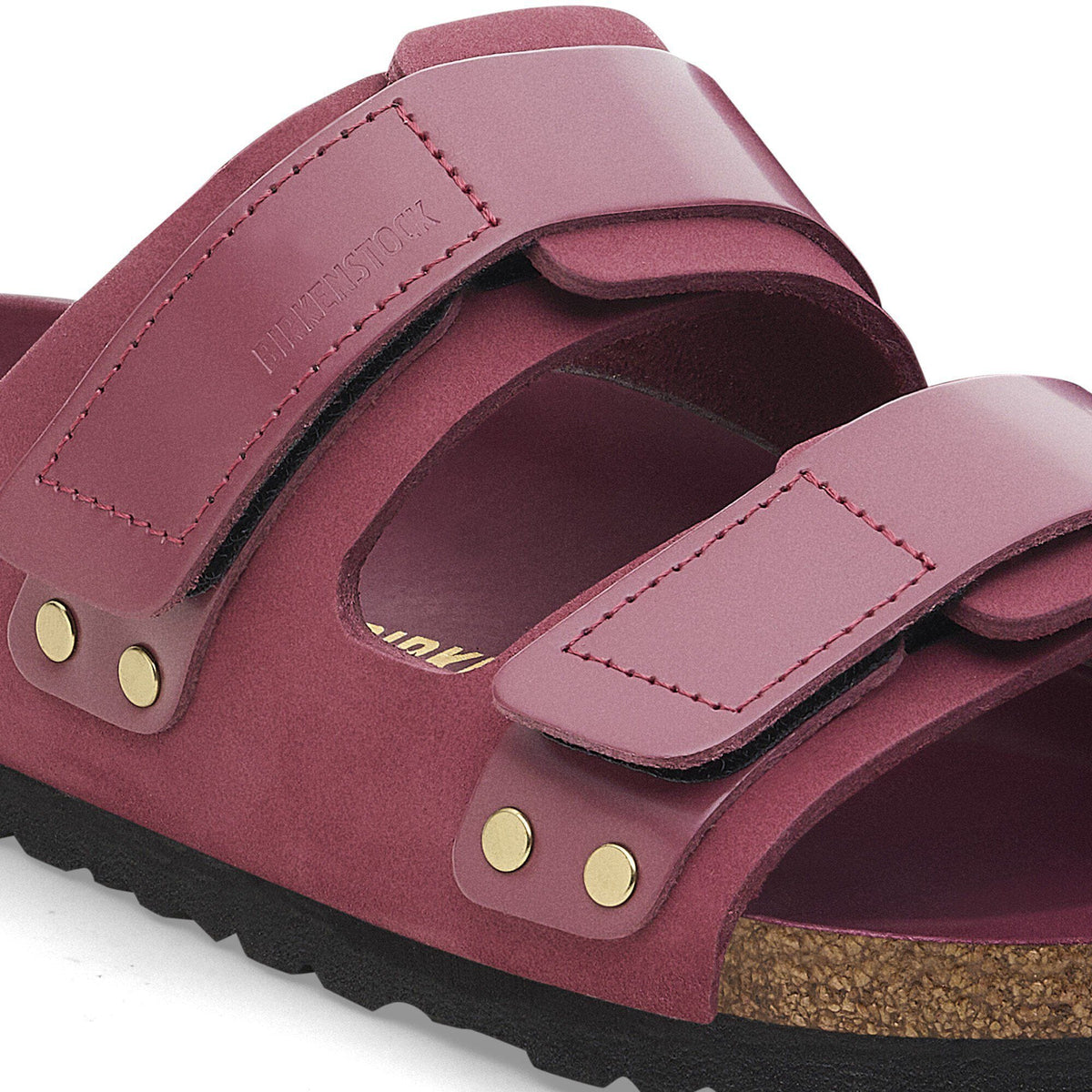 Uji Nubuck Leather in Color Berry Crush | Birkenstock