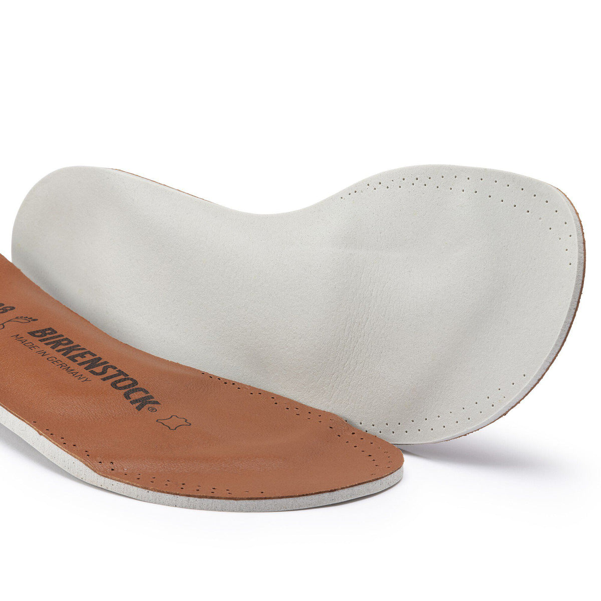 Comfort Insole Leather Leather in Color Brown | Birkenstock