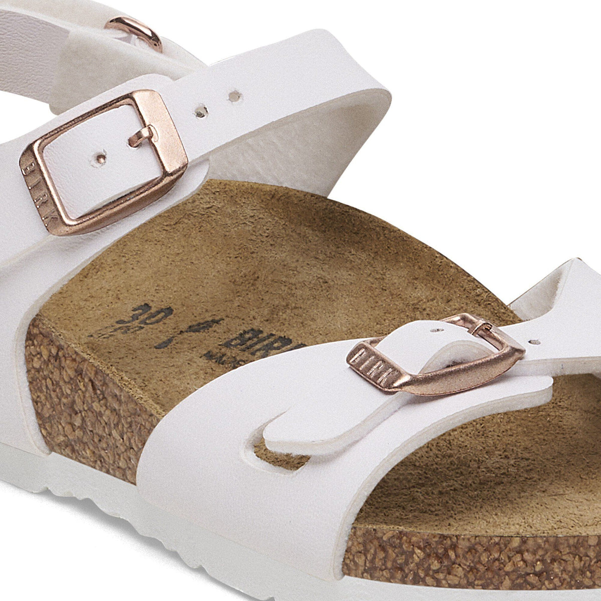 Rio Kids Birko-Flor in Color White | Birkenstock