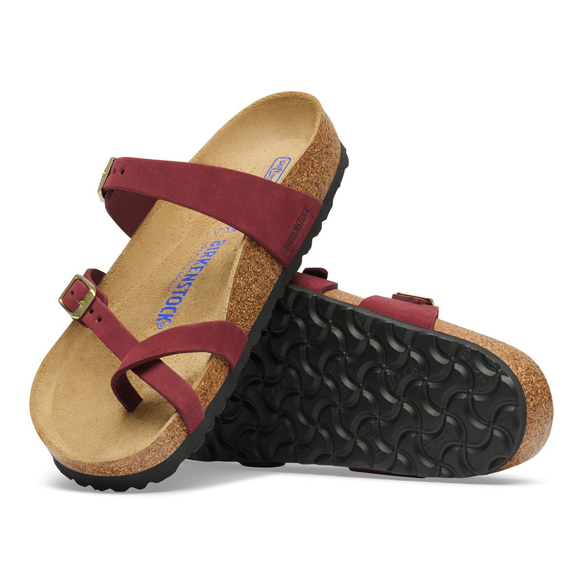 Mayari Soft Footbed Nubuck Leather in Color Zinfandel | Birkenstock