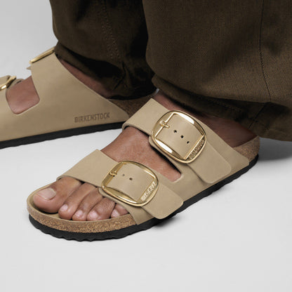 Arizona Big Buckle Oiled Leather in Color Tobacco Brown | Birkenstock