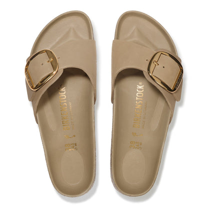 Madrid Big Buckle Oiled Leather in Color Tobacco Brown | Birkenstock