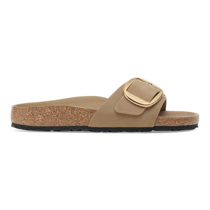 Madrid Big Buckle Oiled Leather in Color Tobacco Brown | Birkenstock