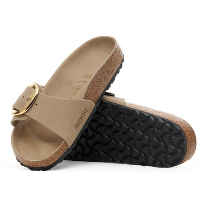 Madrid Big Buckle Oiled Leather in Color Tobacco Brown | Birkenstock