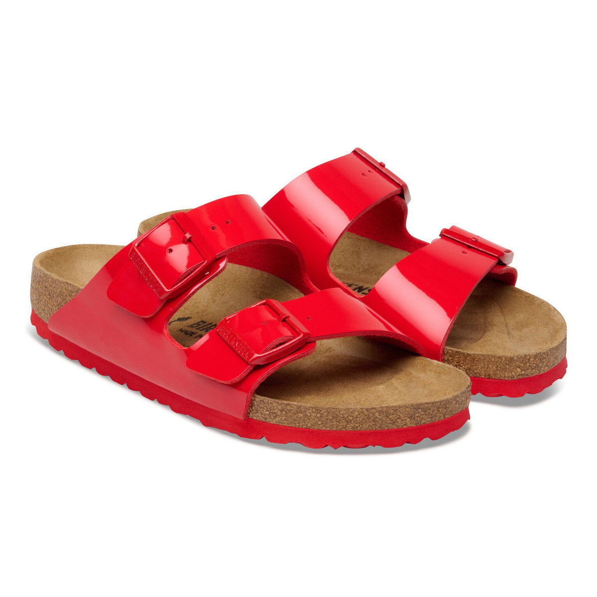 Arizona Birko-Flor Patent in Color Patent Cherry | Birkenstock