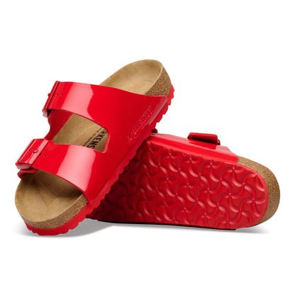 Arizona Birko-Flor Patent in Color Patent Cherry | Birkenstock