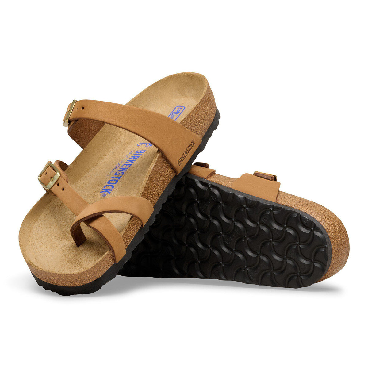 Mayari Soft Footbed Nubuck Leather in Color Mink | Birkenstock
