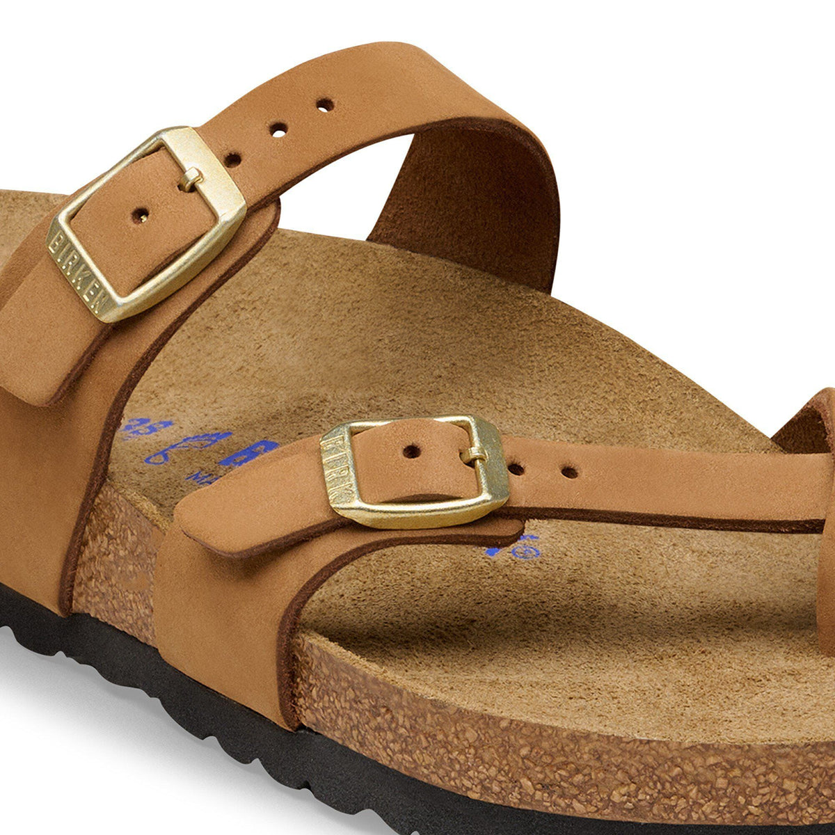 Mayari Soft Footbed Nubuck Leather in Color Mink | Birkenstock