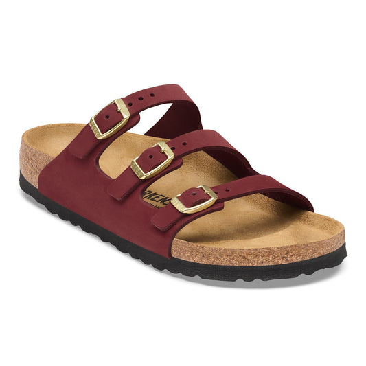 Florida Nubuck Leather in Color Zinfandel | Birkenstock