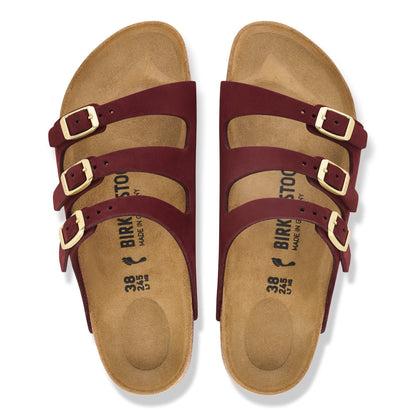 Florida Nubuck Leather in Color Zinfandel | Birkenstock