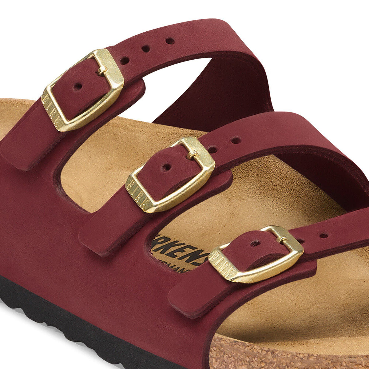 Florida Nubuck Leather in Color Zinfandel | Birkenstock