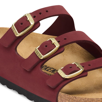 Florida Nubuck Leather in Color Zinfandel | Birkenstock