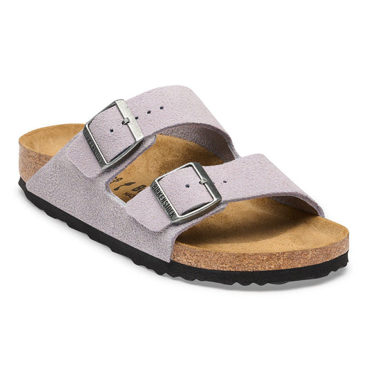 Arizona Suede Leather in Color Lavender Sky | Birkenstock