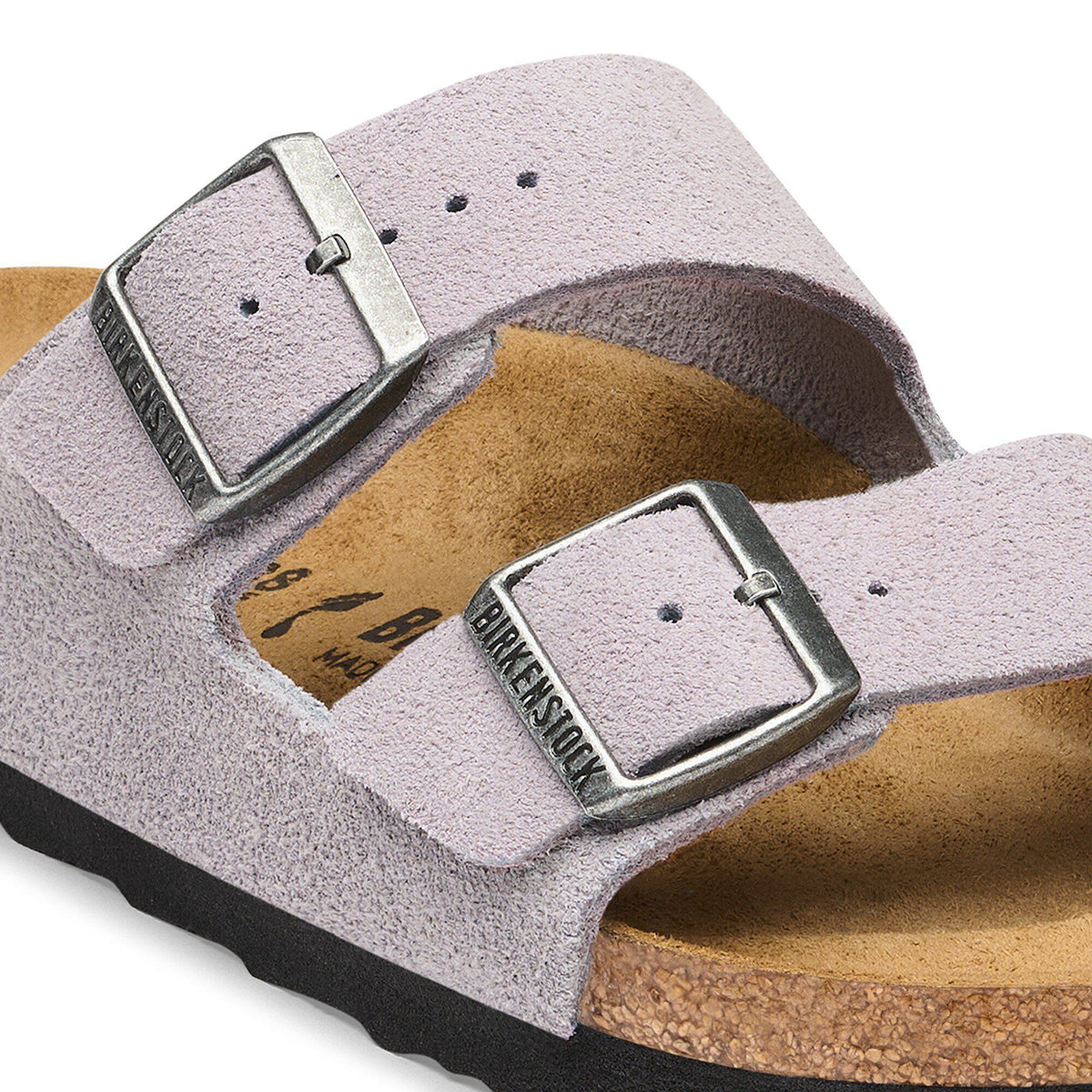Arizona Suede Leather in Color Lavender Sky | Birkenstock