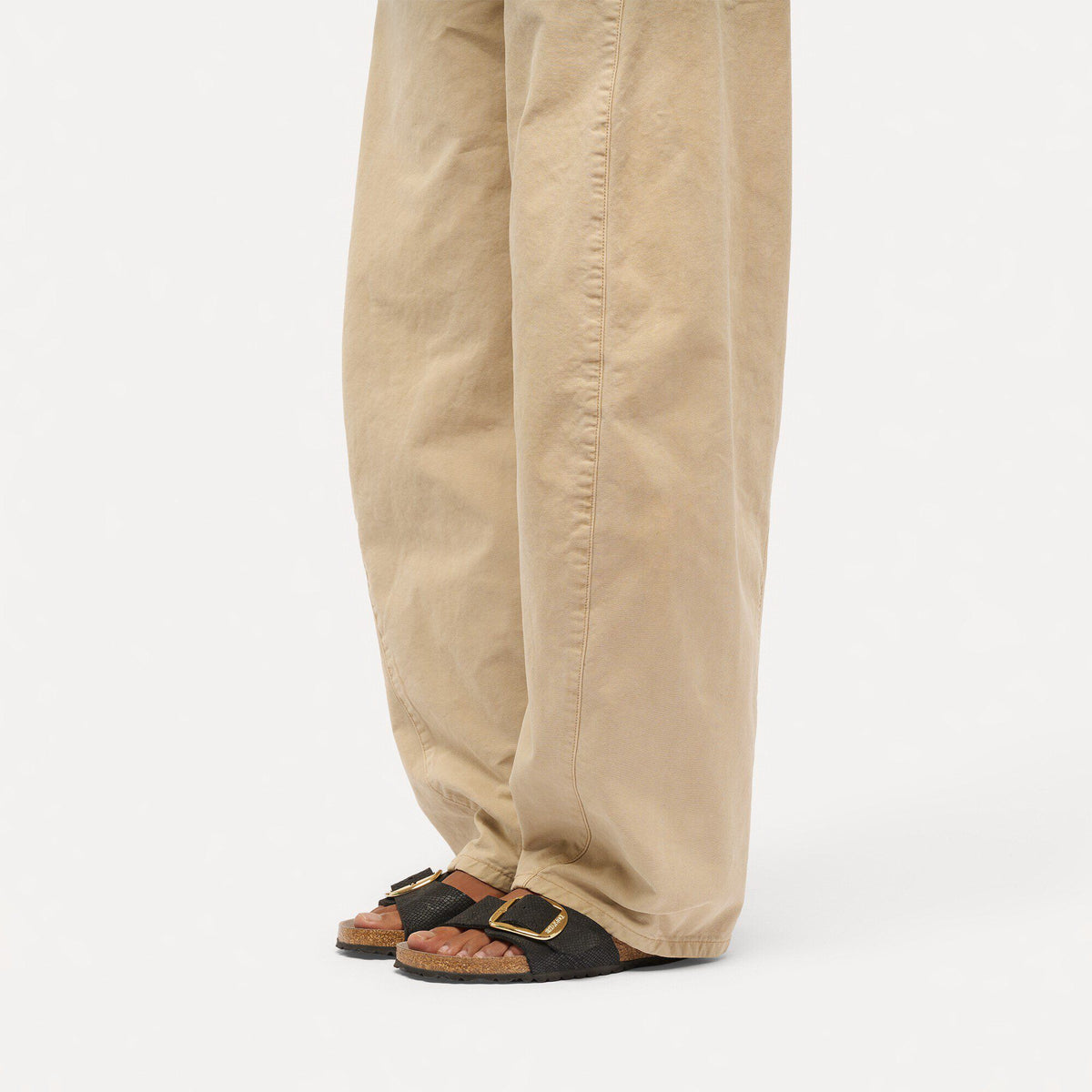 Madrid Big Buckle Synthetics in Color Python Black | Birkenstock