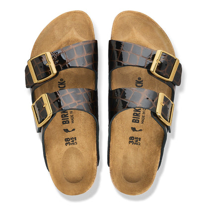 Arizona Leather in Color Black Emboss | Birkenstock