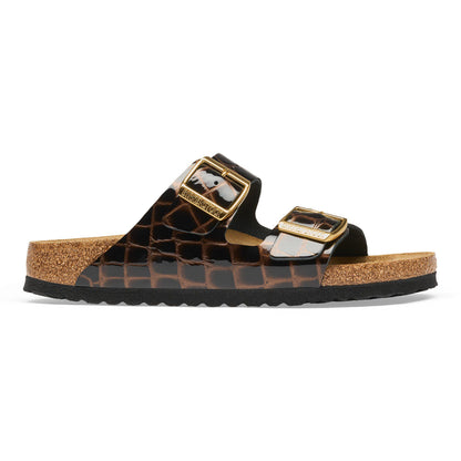 Arizona Leather in Color Black Emboss | Birkenstock