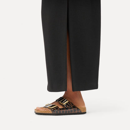 Arizona Leather in Color Black Emboss | Birkenstock