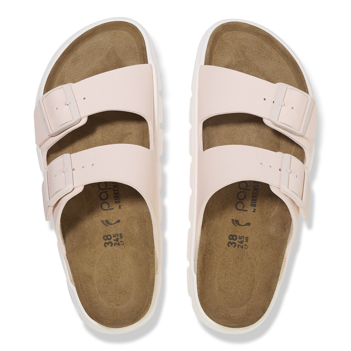 Arizona Chunky Birko-Flor in Color Light Rose | Birkenstock