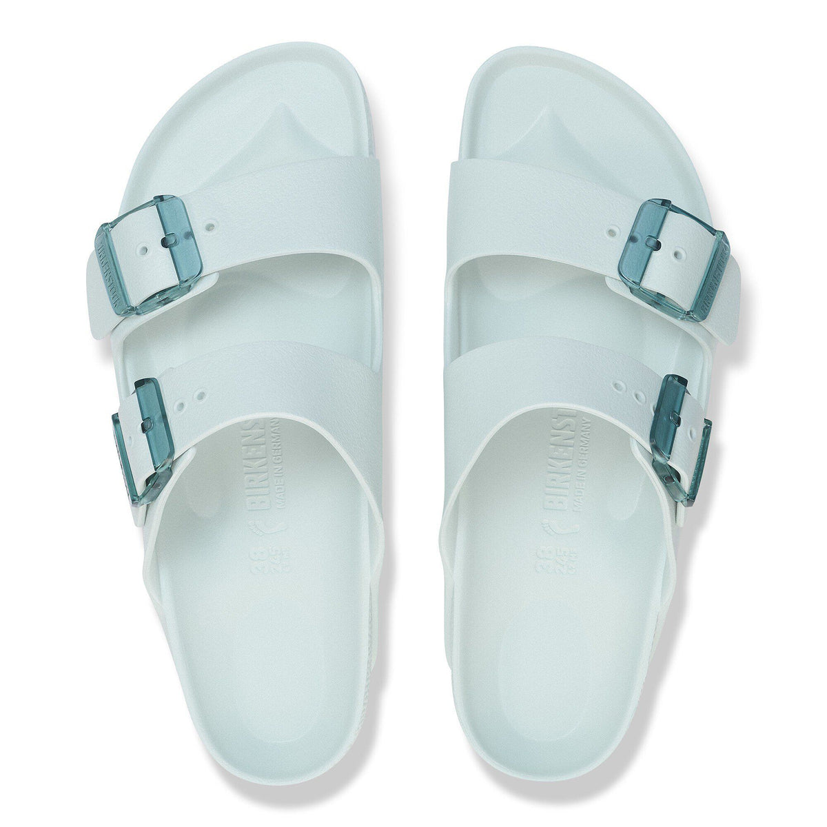 Arizona Stealth Buckle EVA in Color Surf Green | Birkenstock