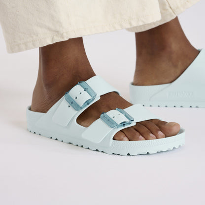 Arizona Stealth Buckle EVA in Color Surf Green | Birkenstock