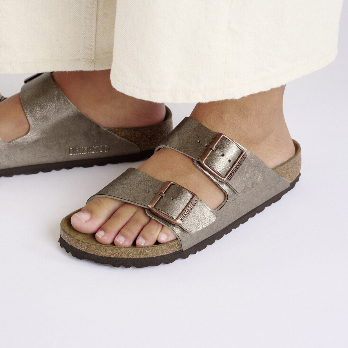 Arizona Birko-Flor in Color Graceful Taupe | Birkenstock