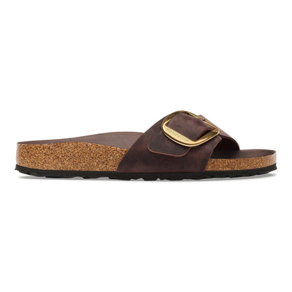 Madrid Big Buckle Oiled Leather in Color Habana | Birkenstock