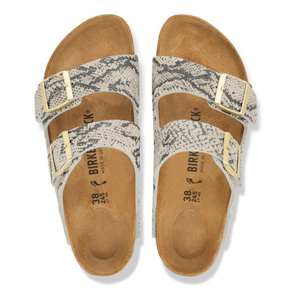 Arizona Suede Leather in Color Snake Oyster | Birkenstock