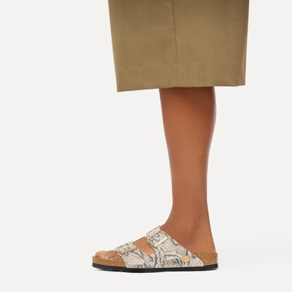 Arizona Suede Leather in Color Snake Oyster | Birkenstock