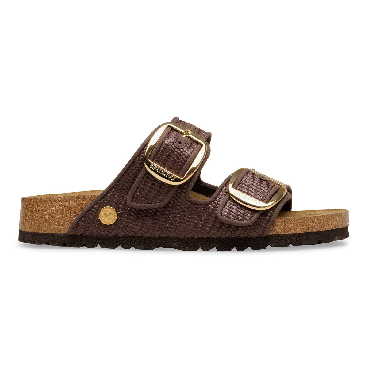 Arizona Big Buckle Textile in Color Raffia Carafe | Birkenstock