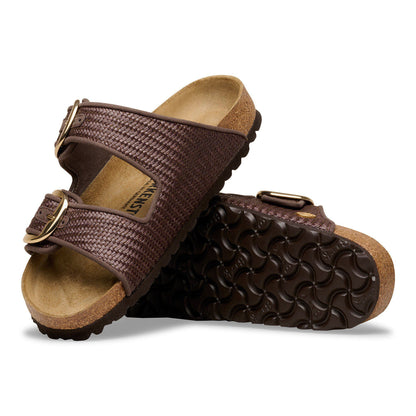 Arizona Big Buckle Textile in Color Raffia Carafe | Birkenstock