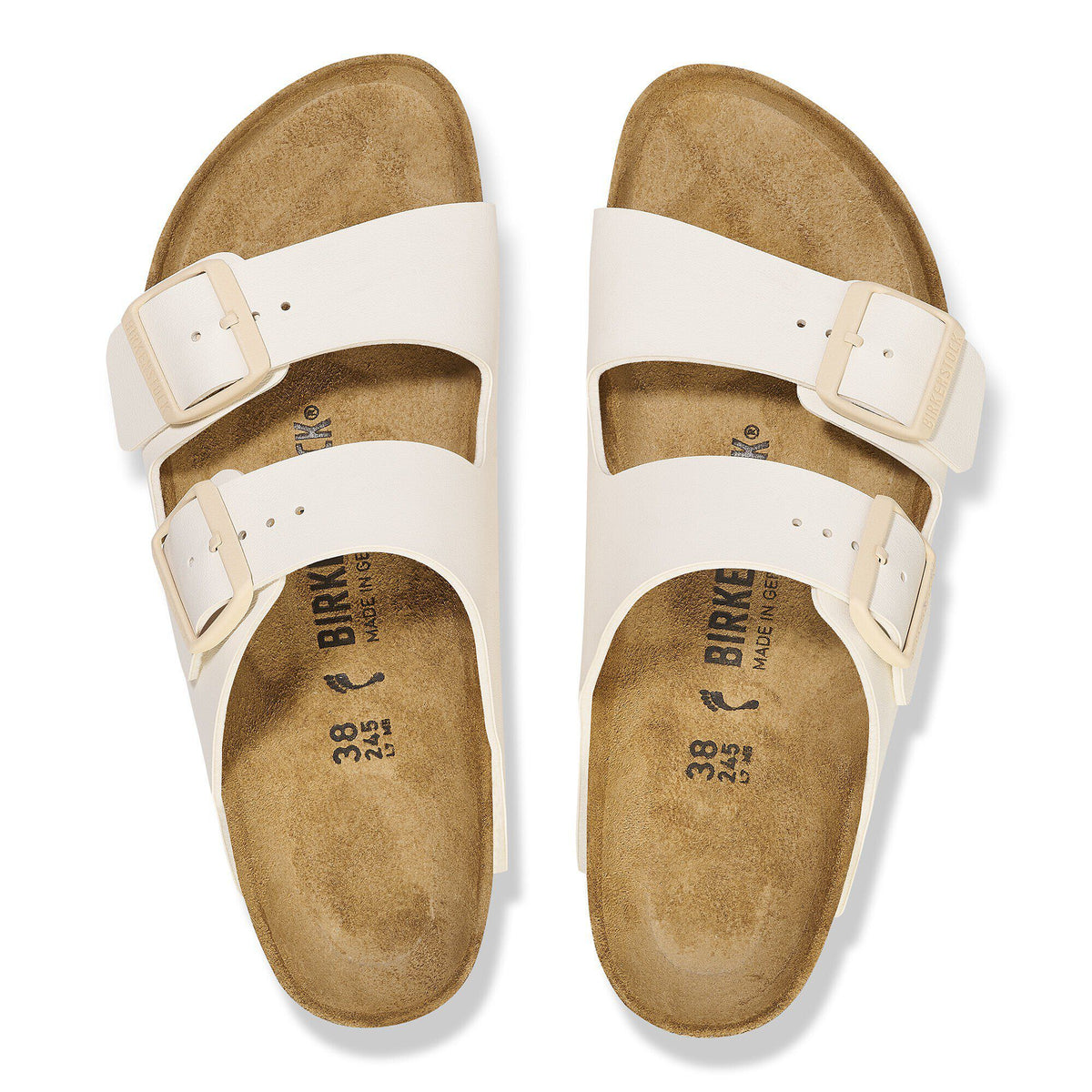 Arizona Birko-Flor in Color Eggshell | Birkenstock